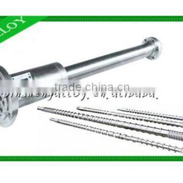 bimetallic single and twin plastic extruder screw barrel