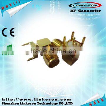 right angle connector sma para pcb