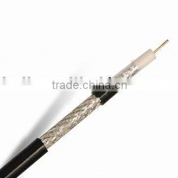 RG7/U Standard shielding cable(RG7/U Cable) with 1.29mm CCS, 5.7mm FPE and 8.1mm PVC