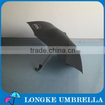 High quality gun design two foliding water gun umbrella for man