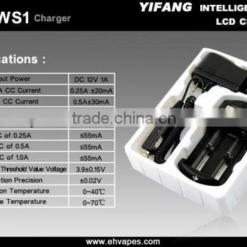 2013 Unique EFAN WS1 Smart LCD Charger for IMR/Li-ion/Ni-MH/Ni-CD Batteries