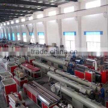 plastic polyethylene pipe extruder line/production line