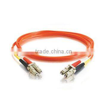 30m LC-LC 62.5/125 OM1 Duplex Multimode Fiber Optic Cable (Plenum-Rated)