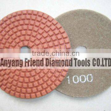 diamond flexible polishing pad for masonry