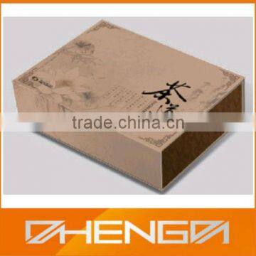 Hot!!! Customized Made-in-China Tea Cultural Printing Paper Gift Box(ZDC13-042)