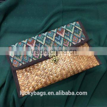 2016 Latest Straw Bags Beach New Arrival Beautiful Handbag Thailand Handmade Woven Bag photo-5