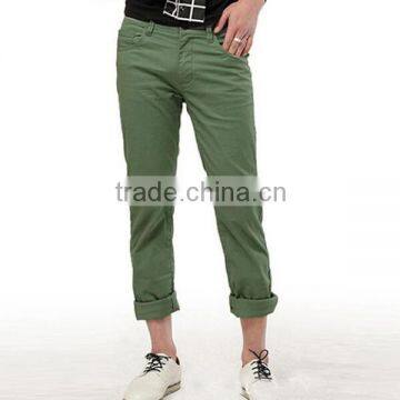 Summer Elastic Waist Mens Leisure Pants Casual Long Pant Trouser Wholesale Price