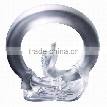 WF260 crystal buddha hand fengshui artificial centerpiece for home decor