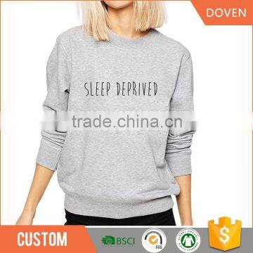 custom logo crewneck men stylish pullover sweatshirts