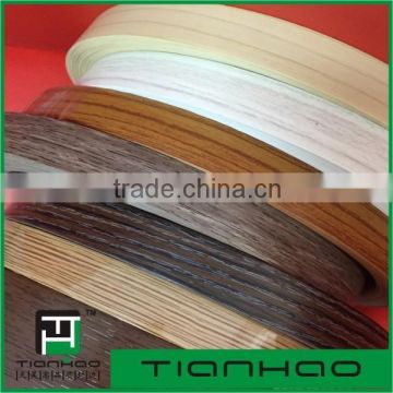 TIANHAO the latest new wood color PVC edge banding