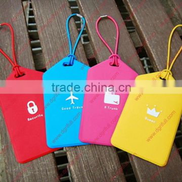 Cheap silicone airline luggage tags