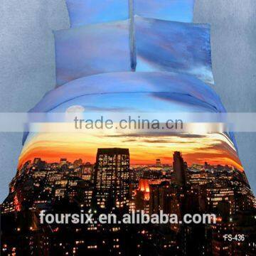 romantic and honey pure cotton home use bedding sets