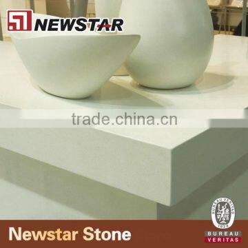 Newstar pure white quartz stone countertops