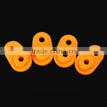 DIY model technology production parts car robot Curved bar Crank rocker arm 1302,orange colour