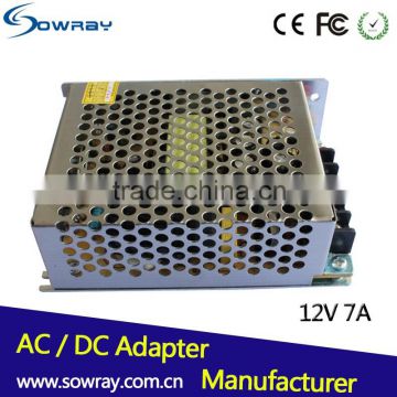 power supply for led light 12V 7A for CCTV,camera led power supply&power supply from china manufacturer&supplier