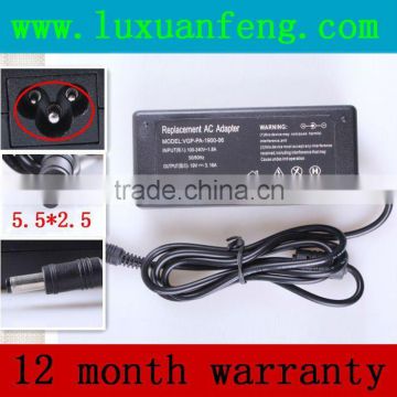 100% Brand New and Compatible 19V 60W Battery Charger for Laptop