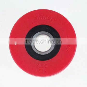 Escaltor Step Roller 70mm, 70x25x6204, Red