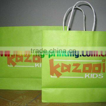 Kraft Paper Bag &Shopping Bag With Paper Handle