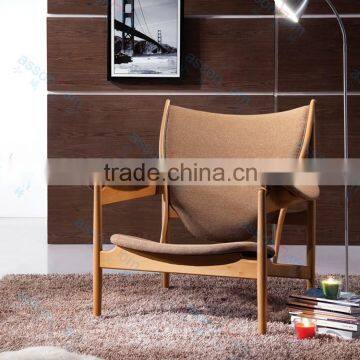 Chieftain Chair Wooden Lounge Chair #AWF23