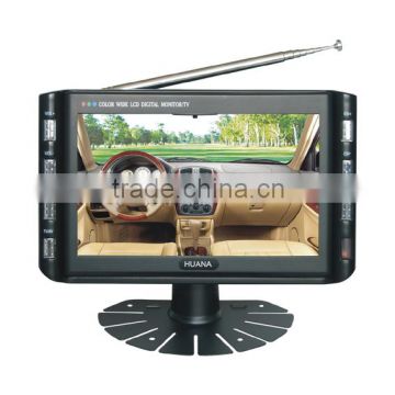 SD/USB AV TV Input 16:9 9inch TFT LCD Car Monitor with Remote Control