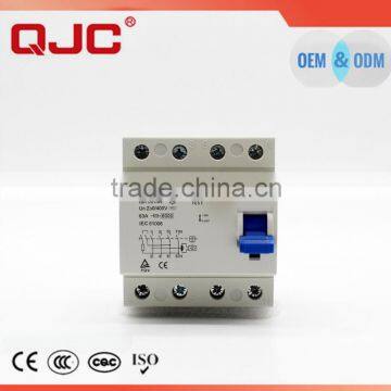 Electromagnetic residual current circuit breaker for home use