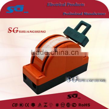 plastic knife switch blade disconnecting orange isolation switch