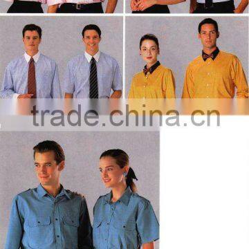 shirt and pants uniform for men and women