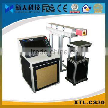 Cheap automatic co2 shoe sole marking machine