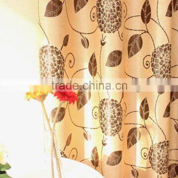 XIANA ED5007 Indian Market High Grade Popular Suede Jacquard Indian Curtain Fabric photo-3