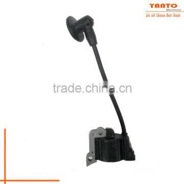 High Quality brush cutter spare parts 1E31F ignition coil and flywheel