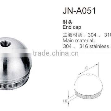 stainless steel handrail cap/handrail caps/handrail cap ss