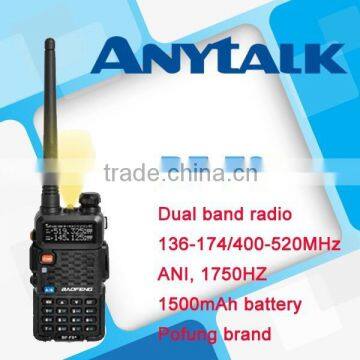 China Pofung baofeng BF-F8+ dual band two way radio