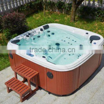 Wholesale us Aristech Acrylic CE Approve White Colour Deluxe Outdoor Spa Hot Tub photo-2