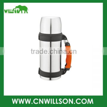 Thermal insulated wide mouth stainless steel water bottles