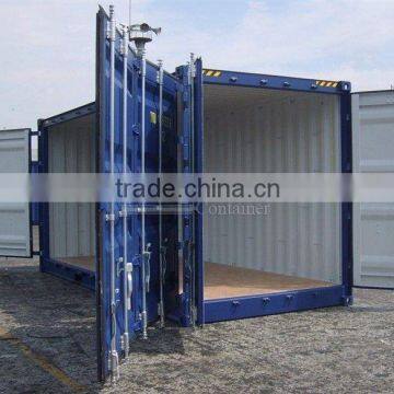 open side shipping container