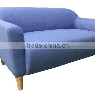 New bright color fabric sofa, simple design living room sofa