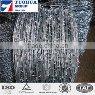 Cheap Hot Dipped Galvanized Barbed Wire Length per Roll photo-5