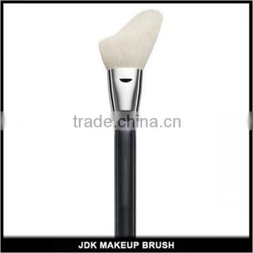 High QUality Soft Natural Goat Hair Angular Cosmetic Contour Brush, Copper Ferrule Contour Brush