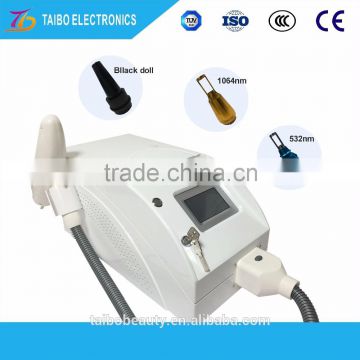 hot sale!mini nd yag laser tattoo removal system 1064nm 532nm for salon and home use