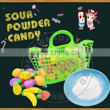 FRUIT SHAPE POWDER CANDY IN BASKET