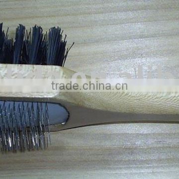 Double-sided dog brush