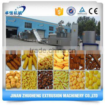 Twin Screw Corn Snacks Jam/Chocolate/Butter Filling Food Processing Line photo-2