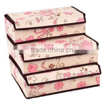 3 pcs set cloth organizer with cover (BMZ009)