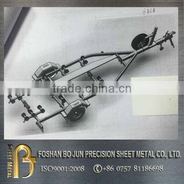 Professional heavy duty boat trailer chassis manufacturer