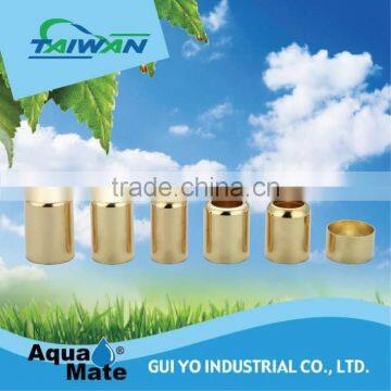 Brass hose ferrule for low pressure rubber hose, copper ferrule