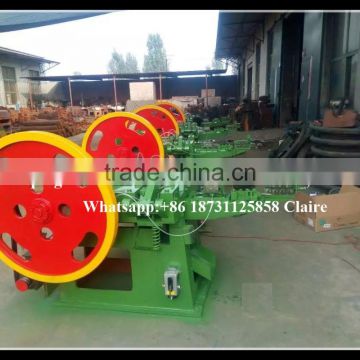 High Speed Solid Iron Nail Making Machine