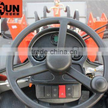 Everun ER08 Hydraulic Small Wheel Loader for Sale With 800KG Loading Capacity, Snow Blade and Overseas Service photo-3