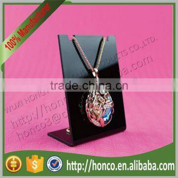 Black Colour Acrylic Jewelry Necklace Display Rack Stand photo-4