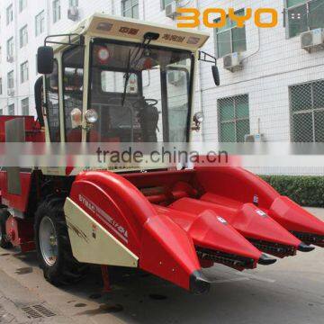 middle-sized corn harvester