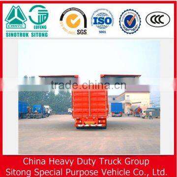50ton 60ton 3 Axles Steel Van Semi Trailer/Box Container Semi Trailer photo-2